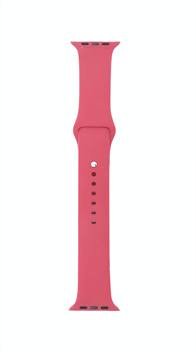 Ремешок для Watch 42/44mm, силиконовый, Sport, малиновый 4665299804818 - фото 11249