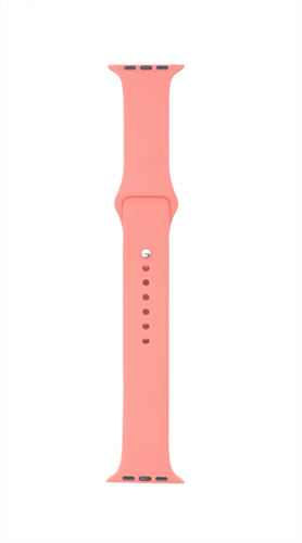 Ремешок для Watch 38/40mm, силиконовый, Sport, кораловый 4665299802852 - фото 11315