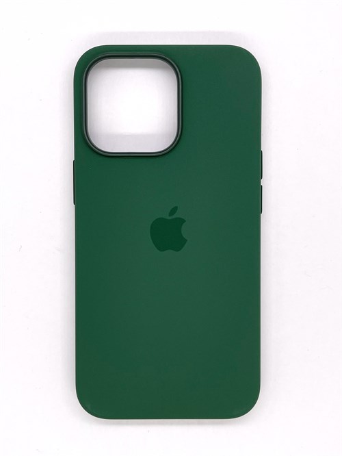 Чехол для iPhone 13 Pro Silicone Case MagSafe, (Clover), зеленый (OR) - фото 22840