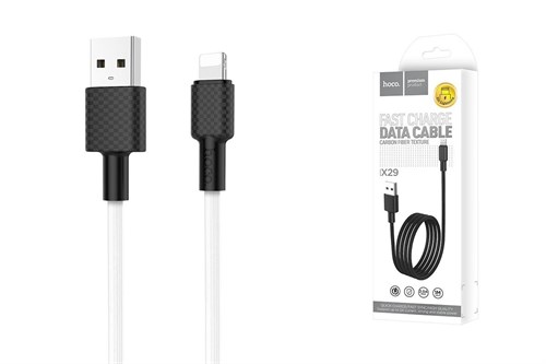 Кабель USB to Lightning Hoco X29, белый - фото 23310