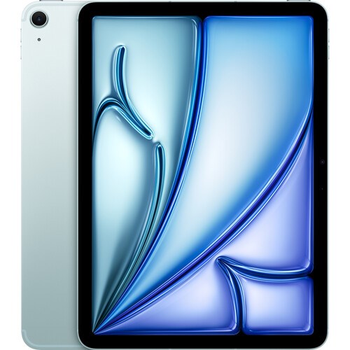 iPad Air 11 M2 (2024) Wi-Fi + Cellular 512GB Blue, синий (MUXN3) - фото 76087