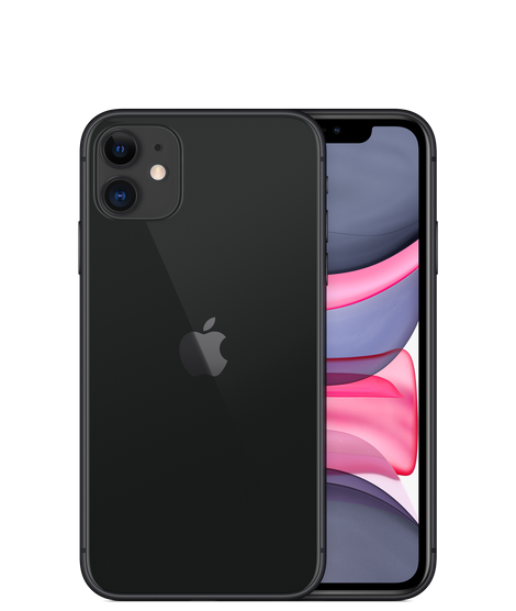 Смартфон iPhone 11 64Gb Black, черный (MHDA3) - фото 76372