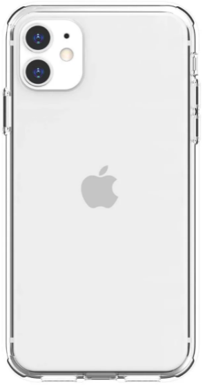 Чехол Gurdini для iPhone 11 силиконовый, прозрачный 4665299806359 - фото 76505