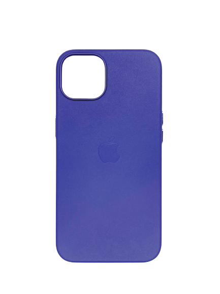 Чехол для iPhone 13 Leather Case MagSafe, синий 4665299807277 - фото 76517