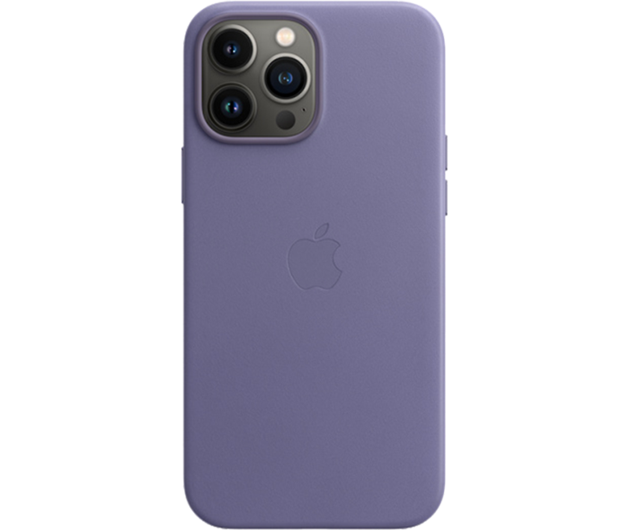 Чехол для iPhone 13 Pro Max Leather Case MagSafe, сиреневая глициния 4665299807359 - фото 76542