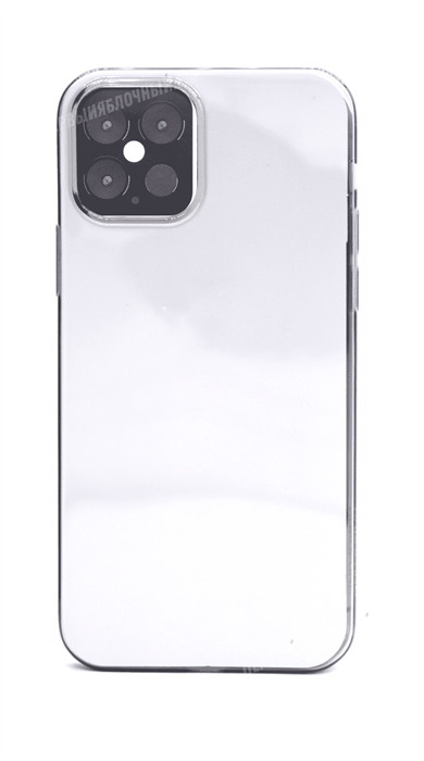 Чехол Gurdini для iPhone 12/12 Pro, силиконовый, прозрачный 4665299805646 - фото 76564