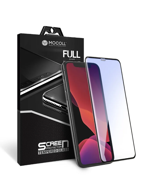 Защитное стекло Mocoll 2.5D для iPhone Xr/11, (серия "Black Diamond" ) 8022/8013_MCL - фото 76645