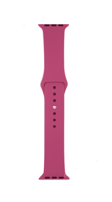 Ремешок Gurdini для Watch 38/40mm, силиконовый, Sport, 2 размера, гранат 4665299805859 - фото 76772