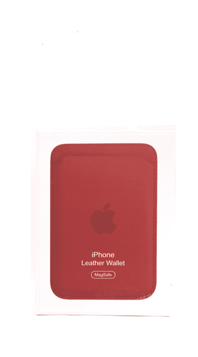 iPhone Leather Wallet MagSafe, красный 4665299805909 - фото 76909