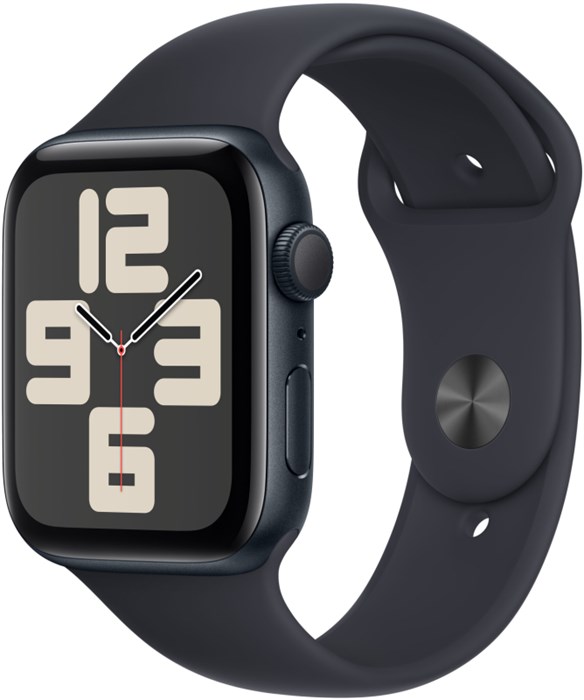 Умные часы Watch SE 2 44mm Midnight Aluminum Case with Midnight Sport Band MNLC3 - фото 77260