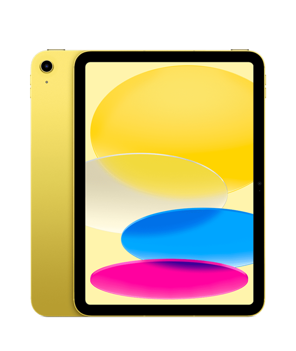Планшет iPad 10,9" (2022) Wi-Fi 64GB, Yellow, Желтый (MPQ23) MPQ23 - фото 77333