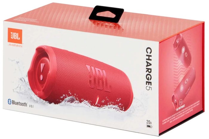 Беспроводная колонка JBL Charge 5, красный 4665299808555 - фото 77649