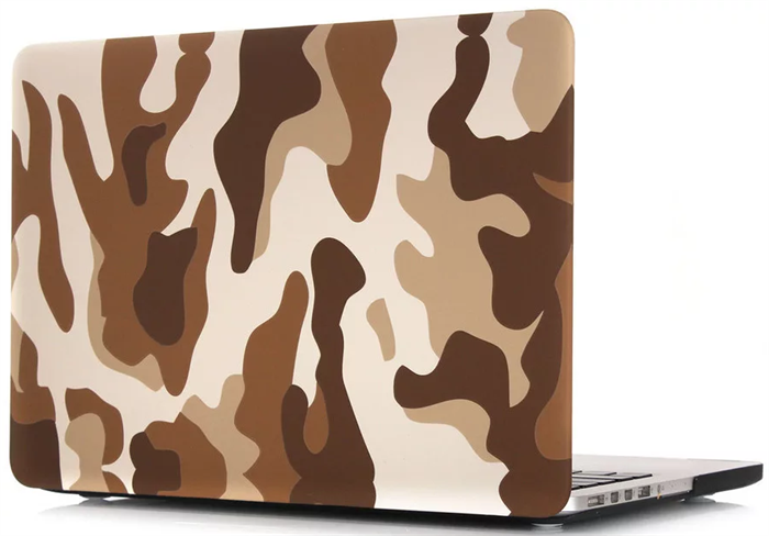 Чехол накладка для MacBook Air 2013 13' NN, камуфляж коричневый 4665299803068 - фото 77666