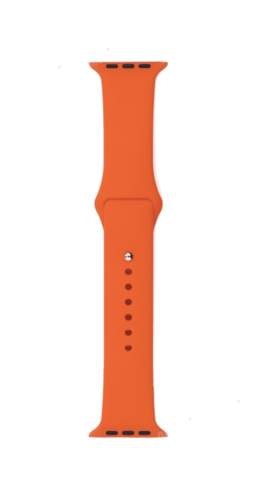 Ремешок Gurdini для Watch 38/40/41mm, силиконовый, Sport, оранжевый 4665299805599 - фото 77893