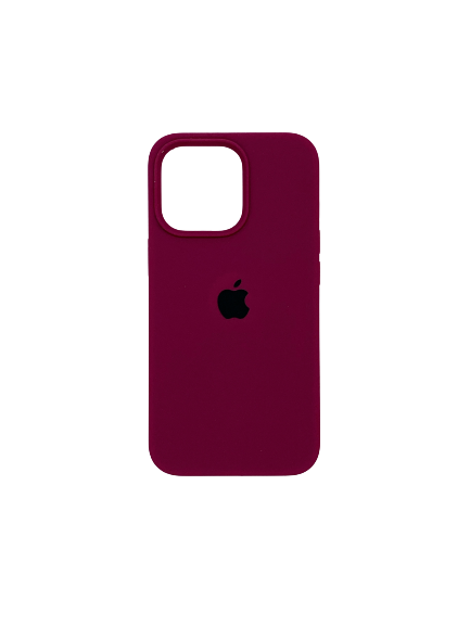 Чехол для iPhone 13 Pro Silicone Case HQ, бордовый 4665299807056 - фото 78050