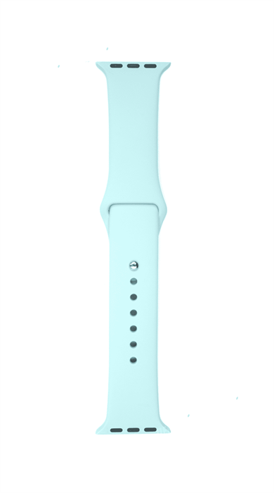 Ремешок Gurdini для Watch 38/40/41mm, силиконовый, Sport, мятный 4665299805601 - фото 78153