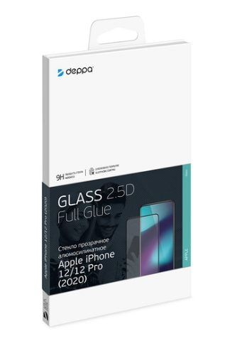 Защитное стекло Deppa Classic для iPhone 12 Pro Max 62705 - фото 78323