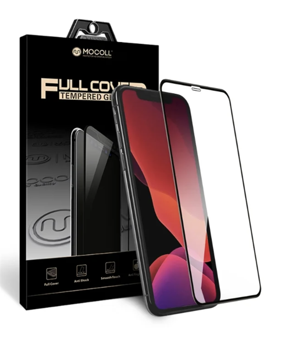 Защитное стекло Mocoll 2.5D, для iPhone Xr/11 8004_MCL - фото 78338