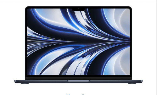 Ноутбук MacBook Air 13 Midnight (2022) (M2, 8 ГБ, 512 ГБ SSD) (MLY43) MLY43 - фото 78491