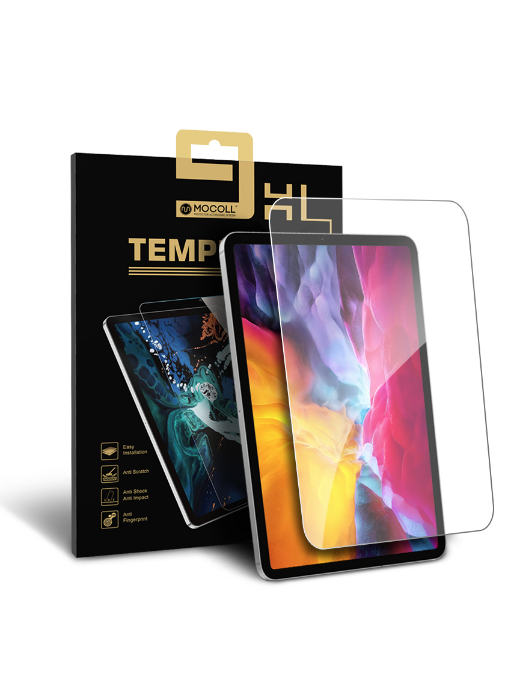 Стекло MOCOLL Golden Armor, iPad Pro 12.9 (2018-2022), прозрачное 0102_MCL - фото 78542