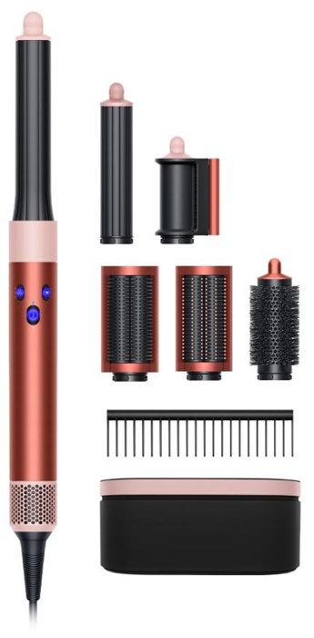 Фен-стайлер для волос Dyson Airwrap Complete Long [HS05] Strawberry Bronze/Blush Pink 4665299809901 - фото 78926