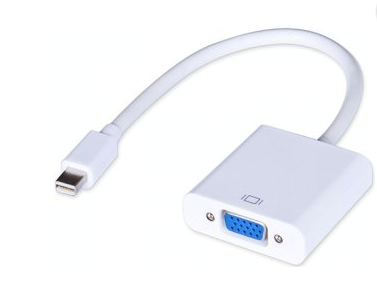 Адаптер Mini DisplayPort to VGA, белый (HQ) - фото 9848