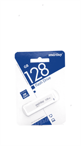 Флеш-накопитель USB 128GB SmartBuy, белый