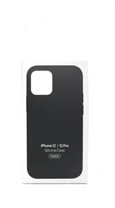 Чехол Silicone Case для iPhone 12/12 Pro, черный (OR)