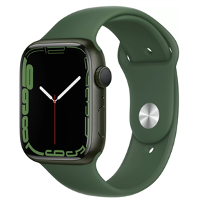 Умные часы Watch S7 45mm Green Aluminum Case with Clover Sport Band (MKN73)