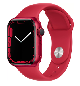 Умные часы Watch S7 41mm (PRODUCT)RED Aluminum Case with (PRODUCT)RED Sport Band (MKN23)