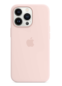 Чехол для iPhone 13 Pro Max Silicone Case,(Chalk Pink), розовый (OR)