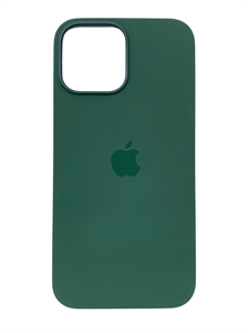 Чехол для iPhone 13 mini Silicone Case, (Clover), зеленый (OR)