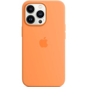 Чехол для iPhone 13 Pro Silicone Case, (Marigold), желто-оранжевый (OR)