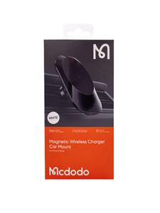 Автомобильный держатель Mcdodo wireless charger 15W, белый