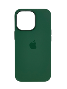 Чехол для iPhone 13 Pro Max Silicone Case, MagSafe (Clover), зеленый (OR)