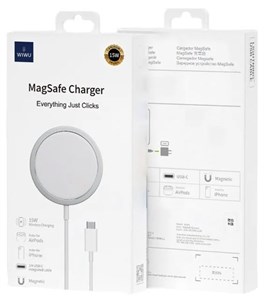 Зарядный кабель MagSafe WIWU, белый