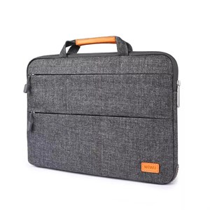 Cумка для MacBook и ноутбуков 13 дюймов, WIWU STAND BAG, серый