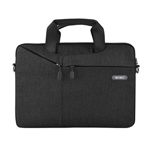 Cумка для MacBook и ноутбуков 13 дюймов, WIWU BUSINESS HANDBAG, черный