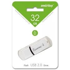 Флеш-накопитель USB 32GB SmartBuy, белый