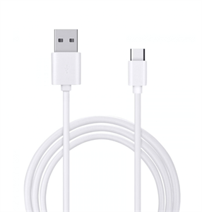 Кабель type-C to USB, стандарт техпак (1M), белый