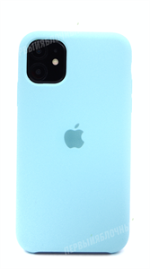 Чехол для iPhone 11 Silicone Case (Mint), мятный (OR)