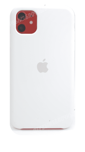 Чехол для iPhone 11 Silicone Case (White), белый (OR)