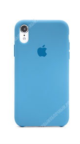 Чехол для iPhone Xr Silicone Case (Cornflower), Синий Василек (OR)