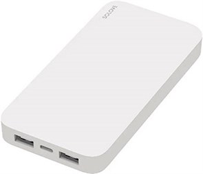 Дополнительный аккумулятор Xiaomi SOLOVE 20000mAh с кожаным чехлом, белый