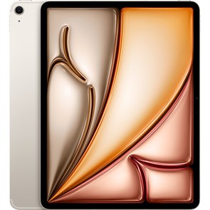 iPad Air 13 M2 (2024) Wi-Fi + Cellular 512GB Starlight, сияющая звезда (MV723)