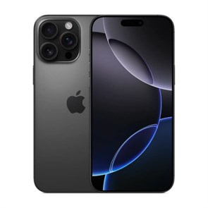 Смартфон iPhone 16 Pro Max 1Tb Black Titanium, черный титан MYWC3