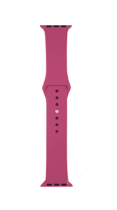 Ремешок Gurdini для Watch 38/40mm, силиконовый, Sport, 2 размера, гранат 4665299805859