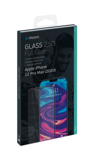 Защитное стекло Deppa для iPhone 12 Pro Max 62702