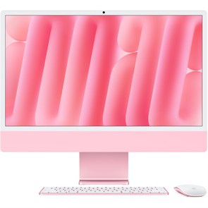 Моноблок iMac 24" 2024 Retina 4,5K (M4 10C CPU, 10C GPU) 24Gb, 512Gb SSD Pink, розовый (MD2U4) MD2U4