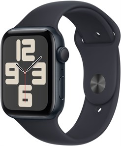 Умные часы Watch SE 2 44mm Midnight Aluminum Case with Midnight Sport Band MNLC3